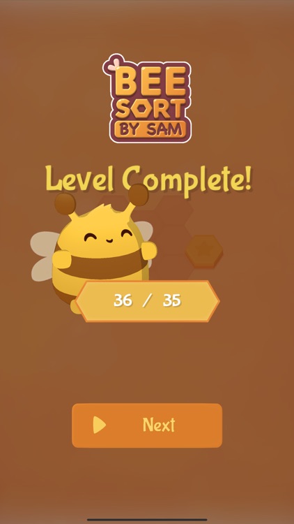 Bee Sort by Sam - Hexa Puzzle screenshot-4