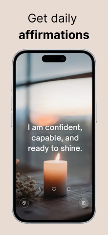 Positive Affirmation, Widgets screenshot