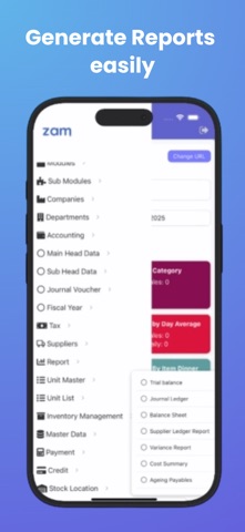 Zam Applications screenshot