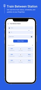 Where is my Train Live Status screenshot