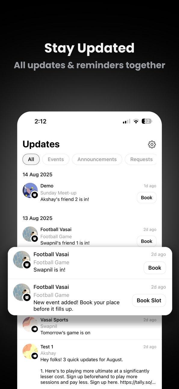 iPhone screenshot