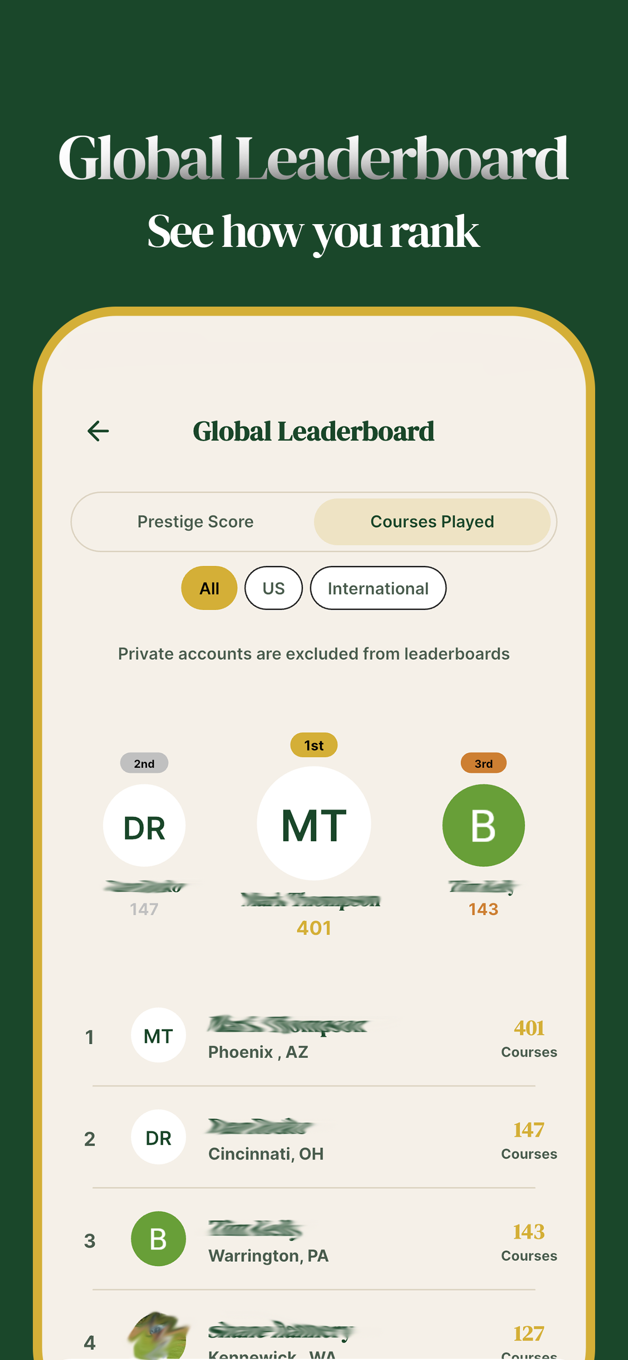 Golfed: Golf Course Tracker screenshot 4