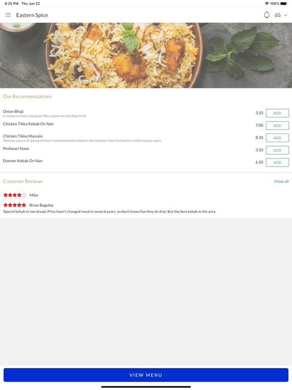Screenshot #4 pour Eastern Spice Barnton