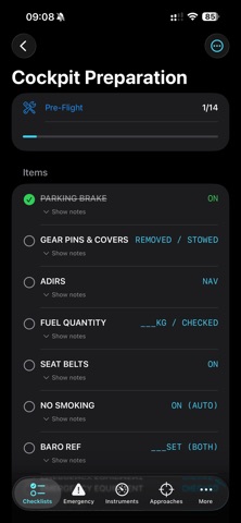 Orch A320 Guide iPhone screenshot