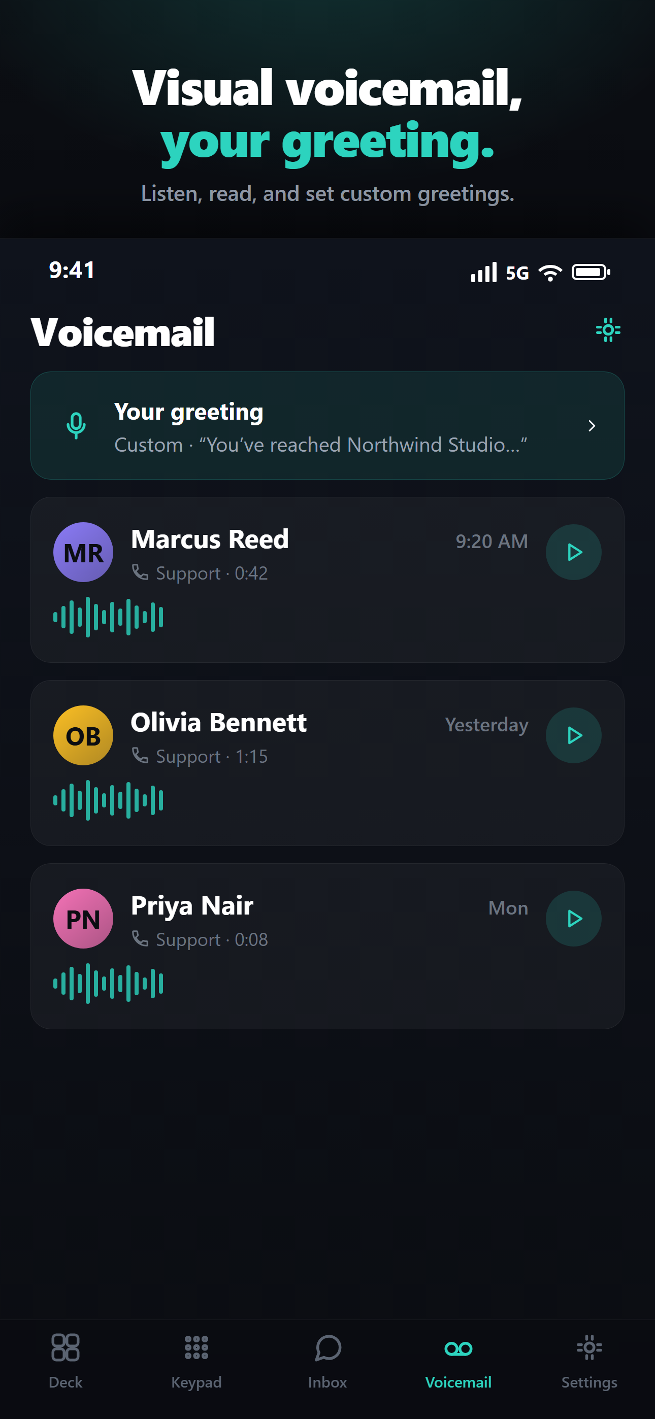 TwineDeck - Call & Text screenshot 8