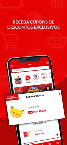 Supermercado Reаl iPhone screenshot