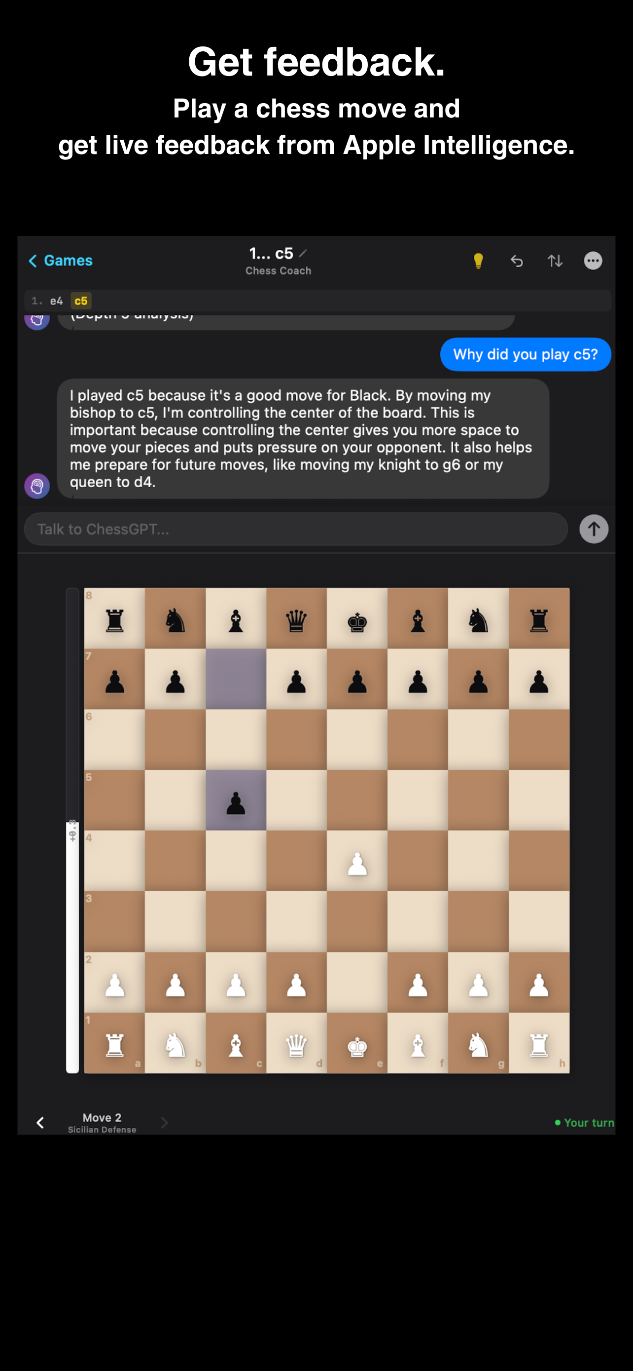 ChessGPT: AI Chess Coach