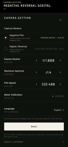 Zenposure: Light Meter iPhone screenshot