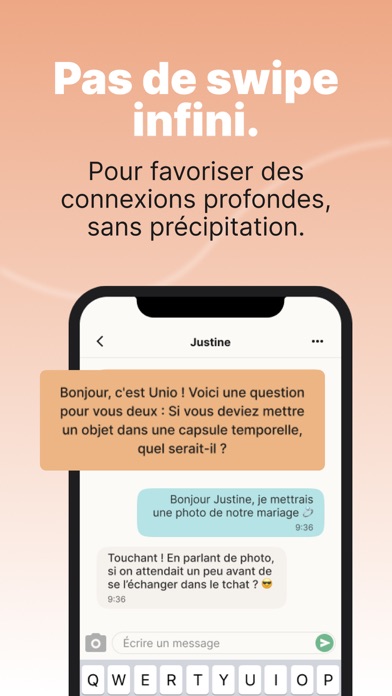 Unio - Rencontres sérieuses Screenshot