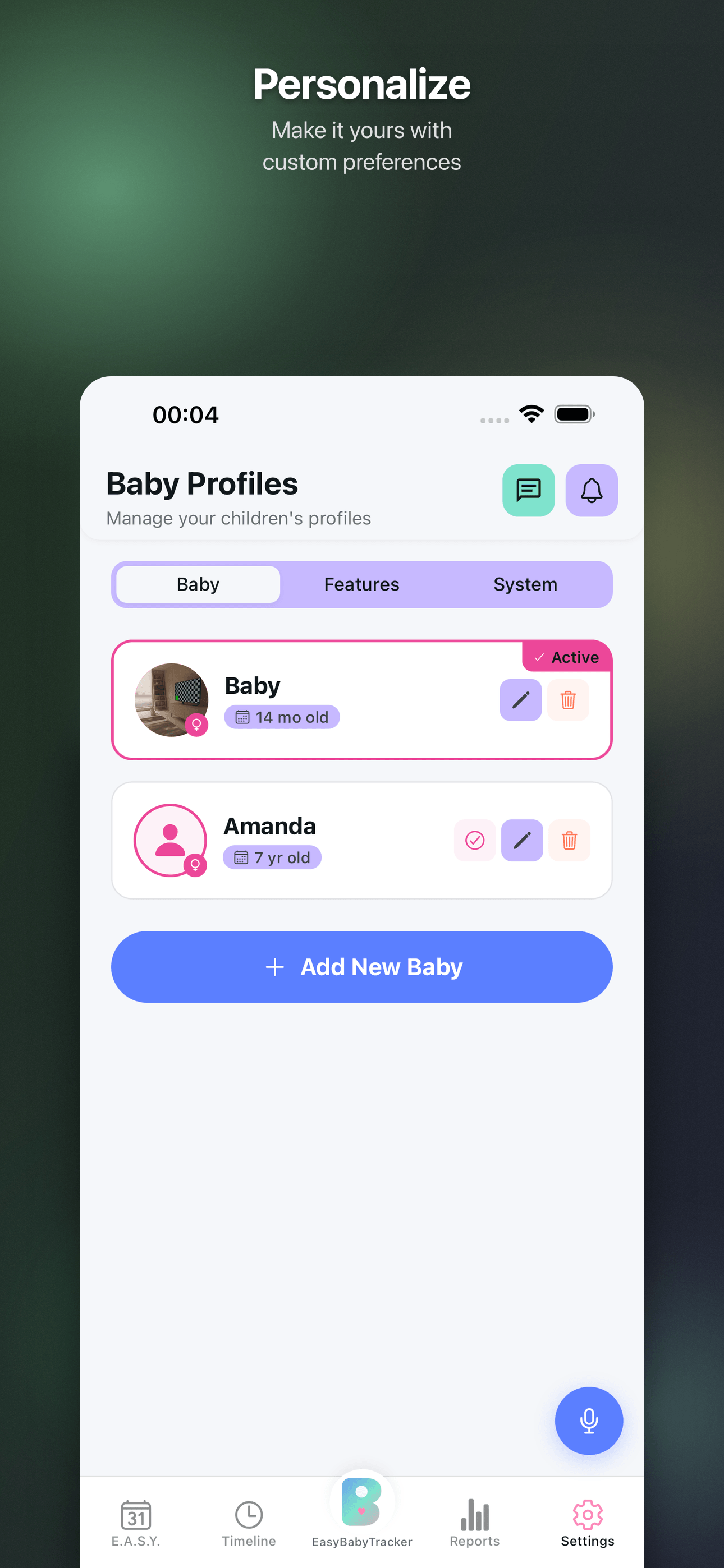 Easy Baby Tracker screenshot 7
