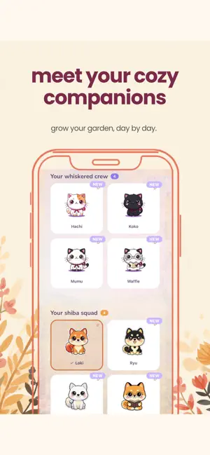 Kibomi: Cute Pet Affirmations screenshot 2