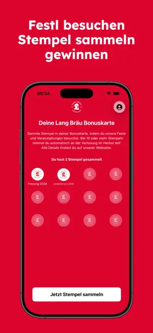 Lang Bräu Stempelkarte screenshot 2