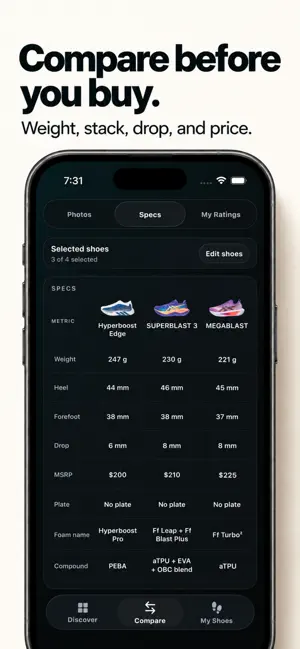 Sole Scout: Find Running Shoes screenshot 3