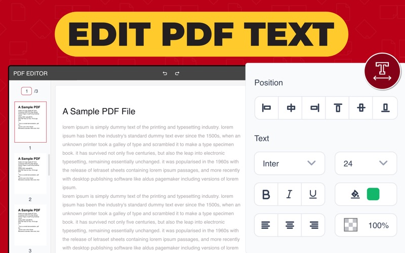 PDF Editor: Fill, Sign & Edit Screenshot