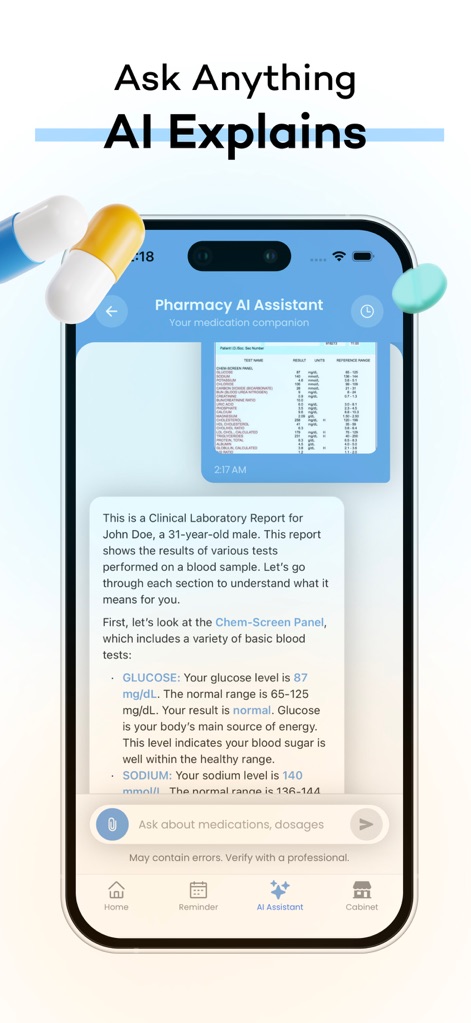 Medication Guide - Pharmacy AI - Medical App | MWM