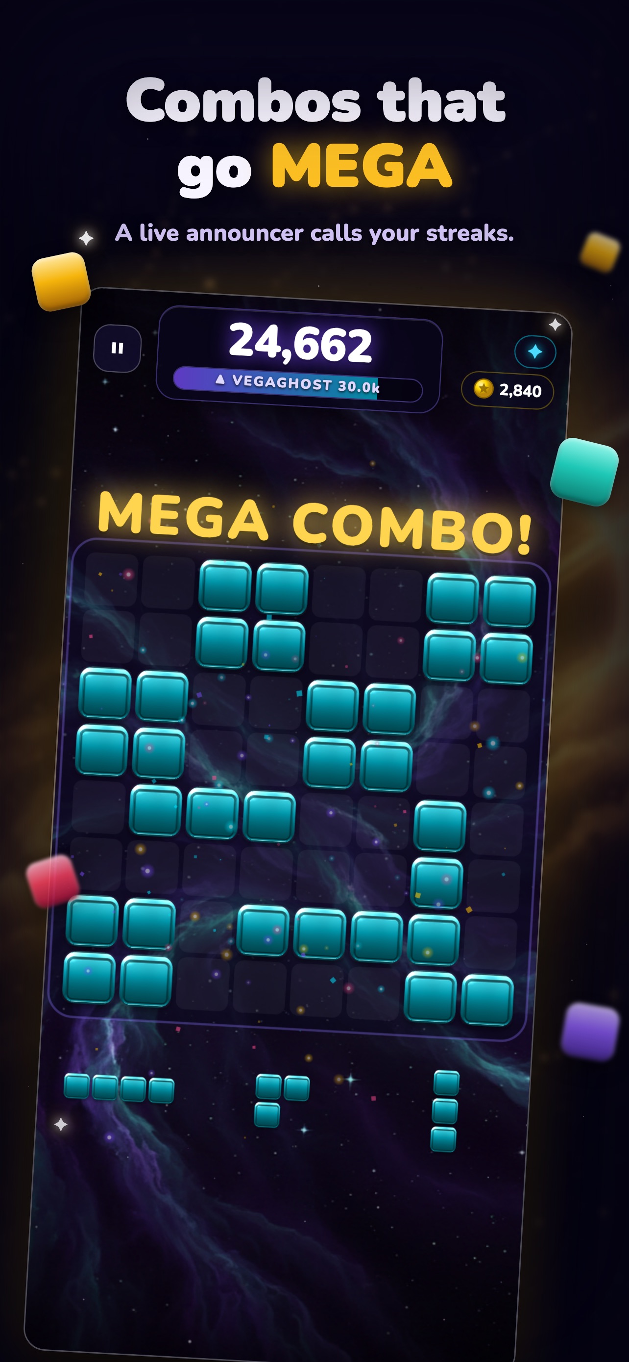 Screenshot 2 of Blockstellar: Cosmic Puzzle