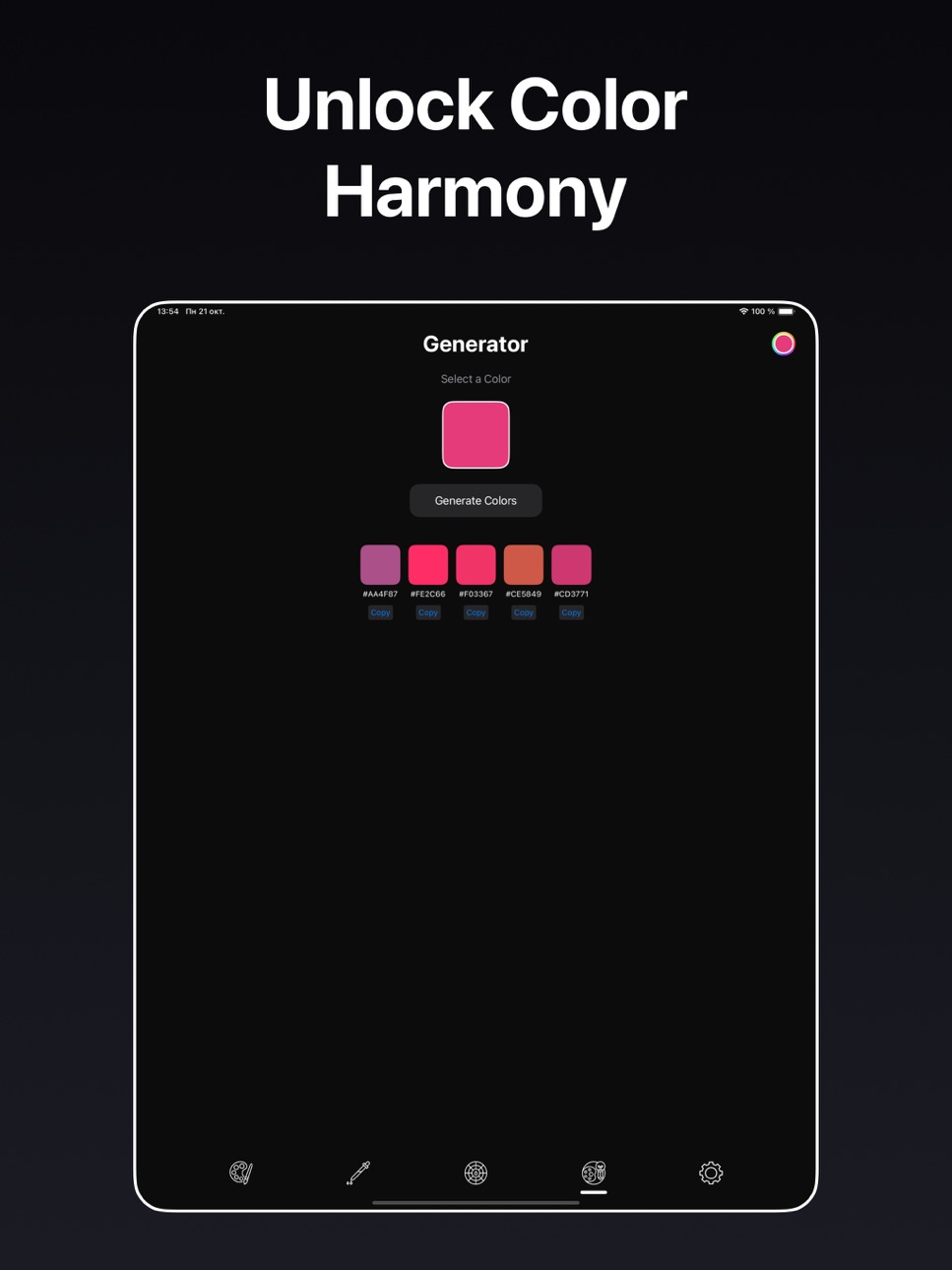 iPad screenshot