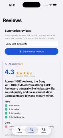 Price Review screenshot