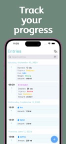Bladder Journal: Diary Tracker screenshot