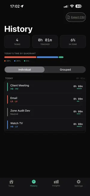Zone Audit screenshot 2