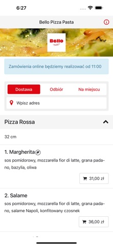 Bello Pizza Pasta screenshot