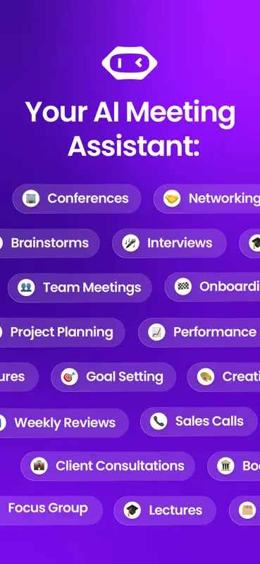 Smart AI Note Taker - MeetGeek screenshot 4 of 8
