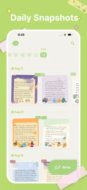 SmileNote : Journal & Diary screenshot 1