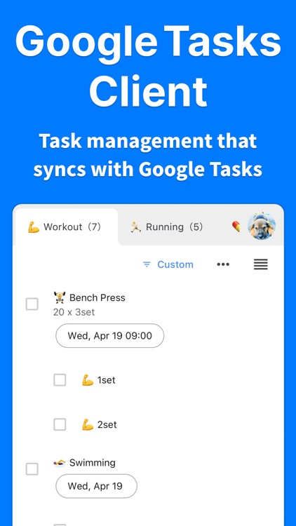 ToDo for Google - Manage tasks