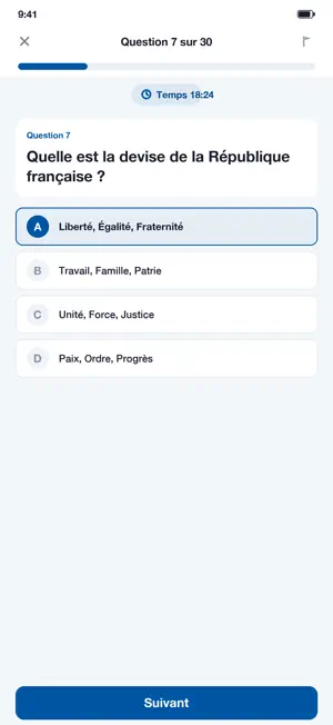 French Citizenship Test 2026 screenshot 3