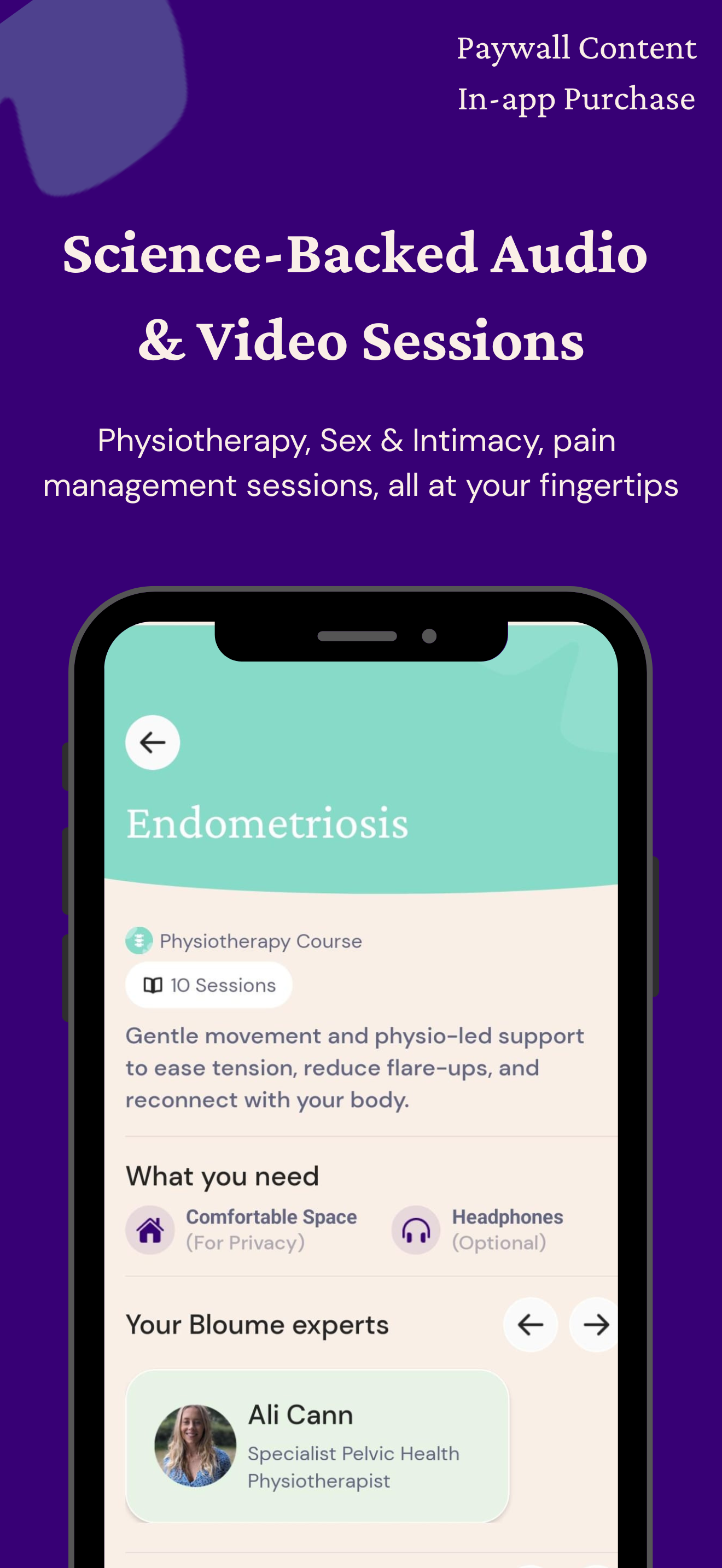 Bloume: Pelvic Pain Support
