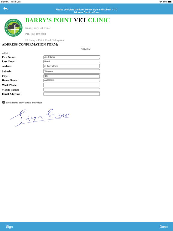 Screenshot #5 pour VL2 e-Forms