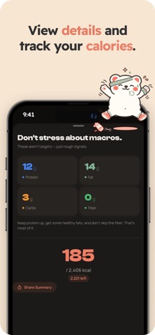 Khtwa AI - calories by chat Screenshot 6 of 7