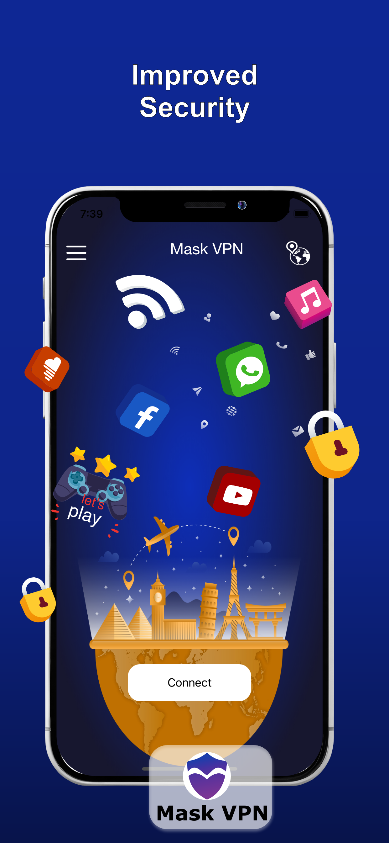 Mask VPN -  Fast & Secure