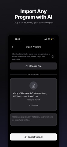 Repstack: Workout Planner Screenshot 1 of 6