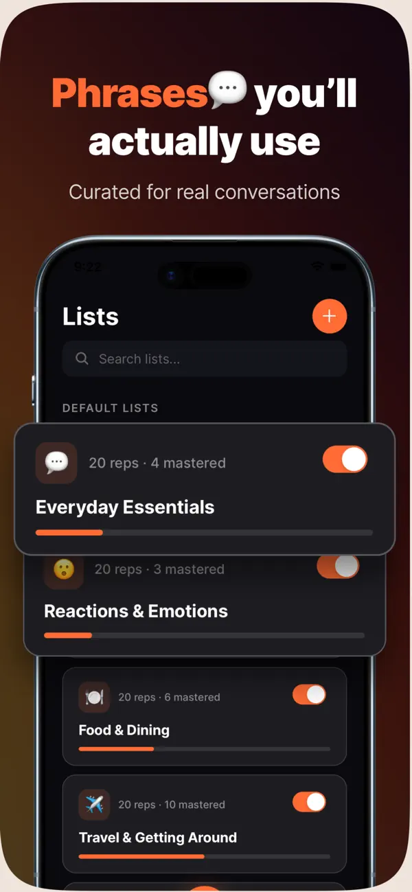 Screenshot #2 pour Habla - Learn Spanish Phrases