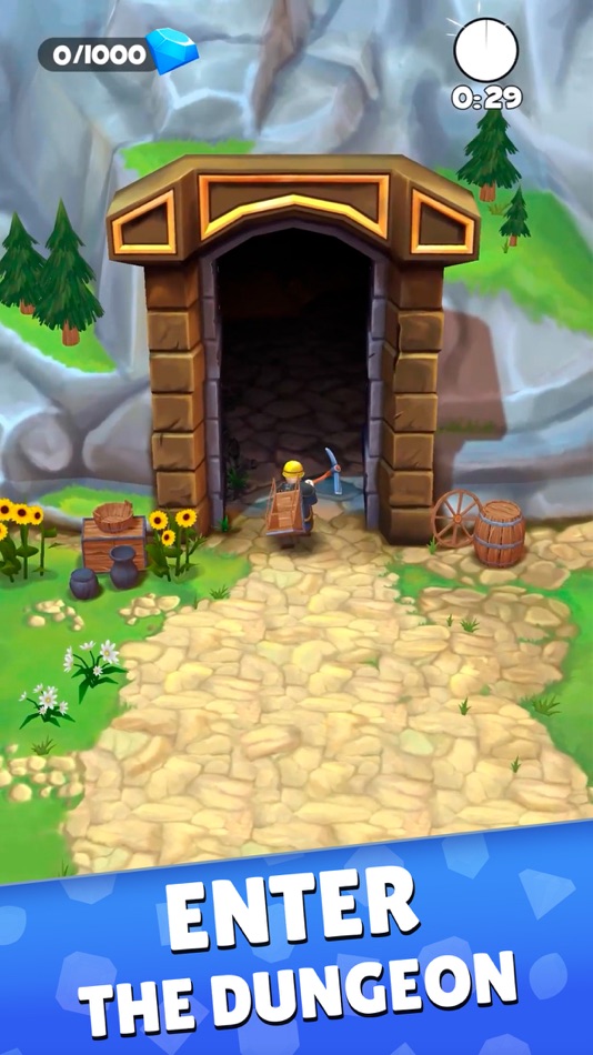 #1. Mine & Slash: Arcade RPG Games (iOS) Podle: TapNice Sp. z o.o.