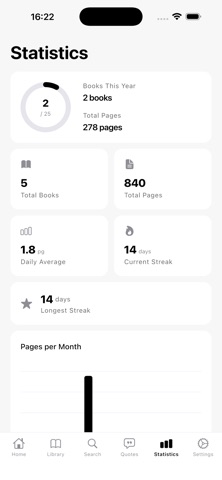 Readly — Book Tracker Screenshot 4 of 6