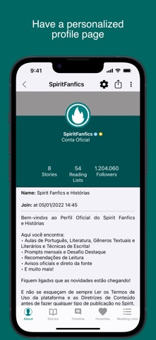 Spirit Fanfiction and Stories iPhone screenshot