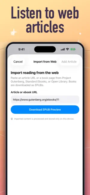 FreeReader | Text to Speech screenshot 4