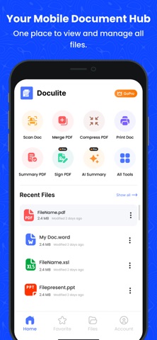 All Document Reader: AI & Docs Screenshot 1 of 7