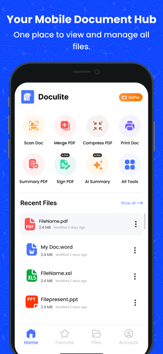 All Document Reader: AI & Docs Screenshot 1 of 7