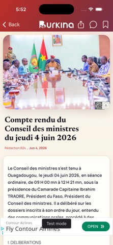 Burkina24 Plus screenshot