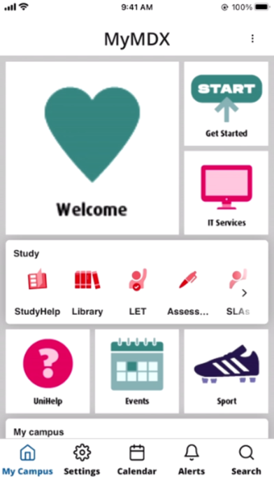 Screenshot #1 pour Middlesex University