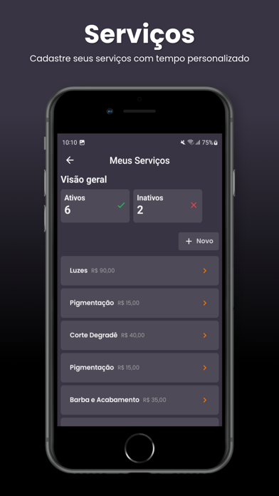 Barbear: App p/ barbeiros Screenshot