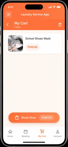 AGSKart Laundry App Screenshot 5 of 7