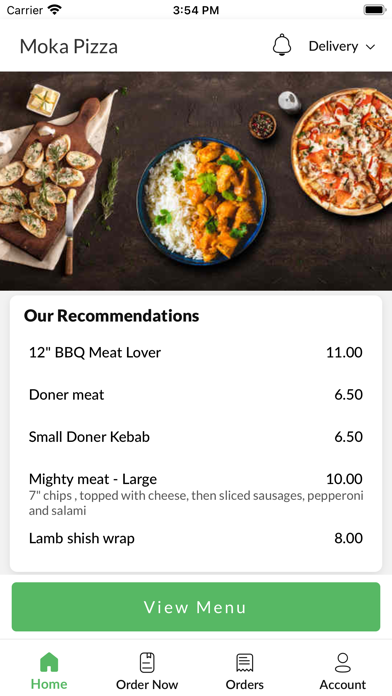 Moka Pizza Screenshot