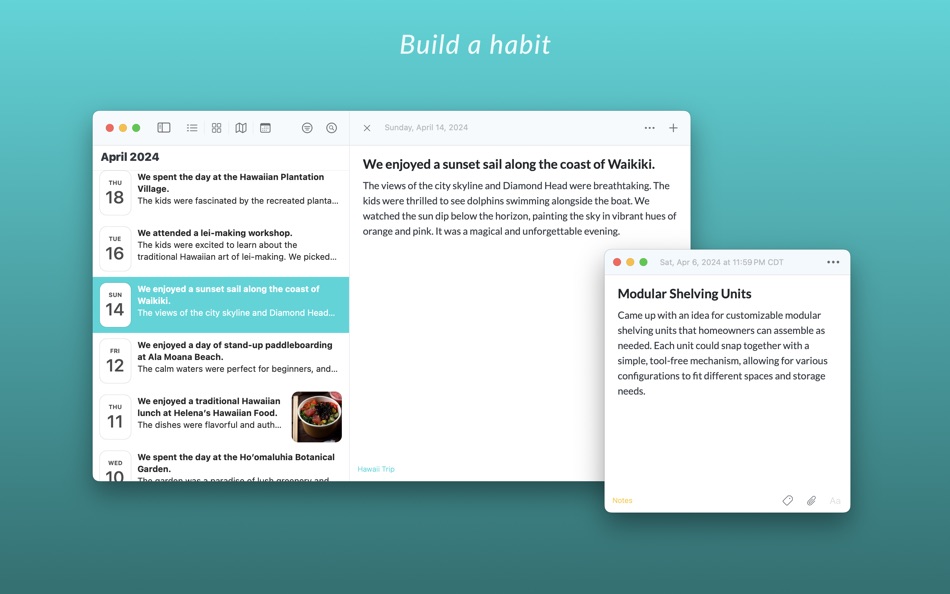 #6. Day One (macOS) 由: Bloom Built Inc
