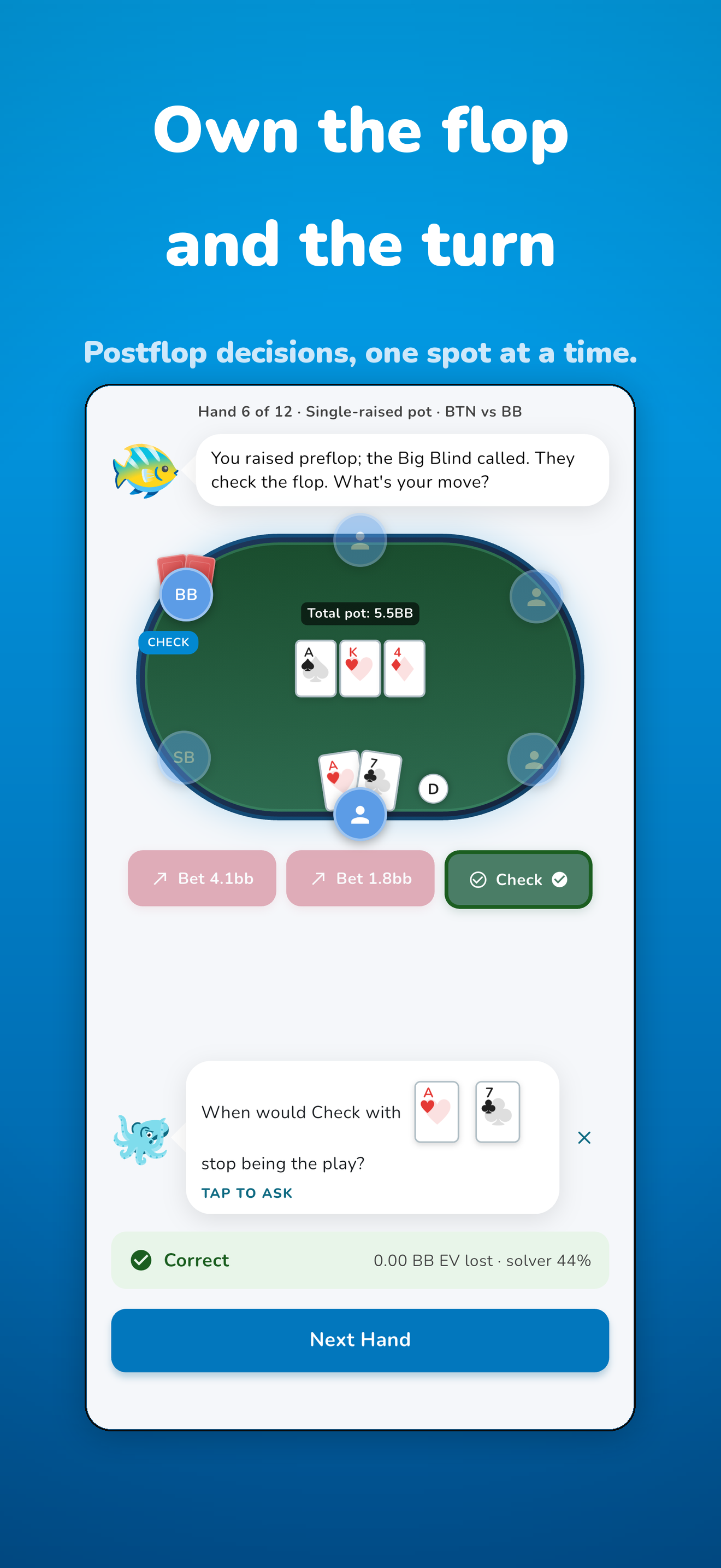 River: Poker Lessons & Trainer screenshot 5