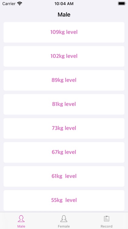 WeightliftingScoreRecord