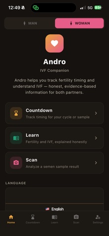 Andro — IVF Companion Screenshot 7 of 9